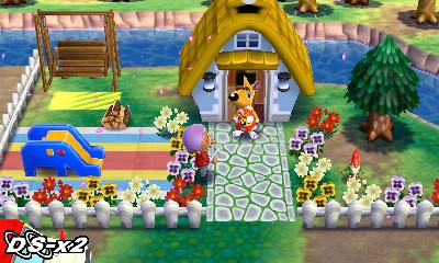 Screenshots of Animal Crossing: Happy Home Designer for Nintendo 3DS