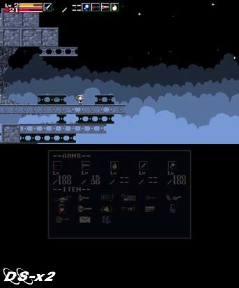 Screenshots of Cave Story for 3DS eShop