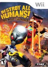 Boxart of Destroy All Humans! Big Willy Unleashed