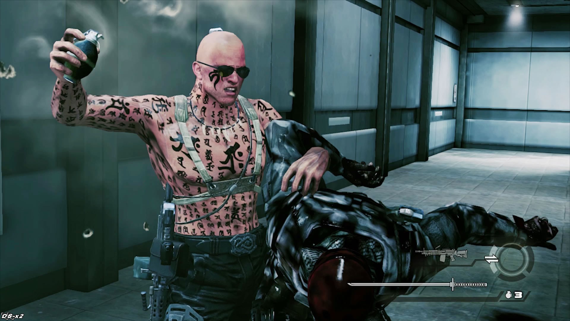 Screenshots of Devil's Third for Wii U