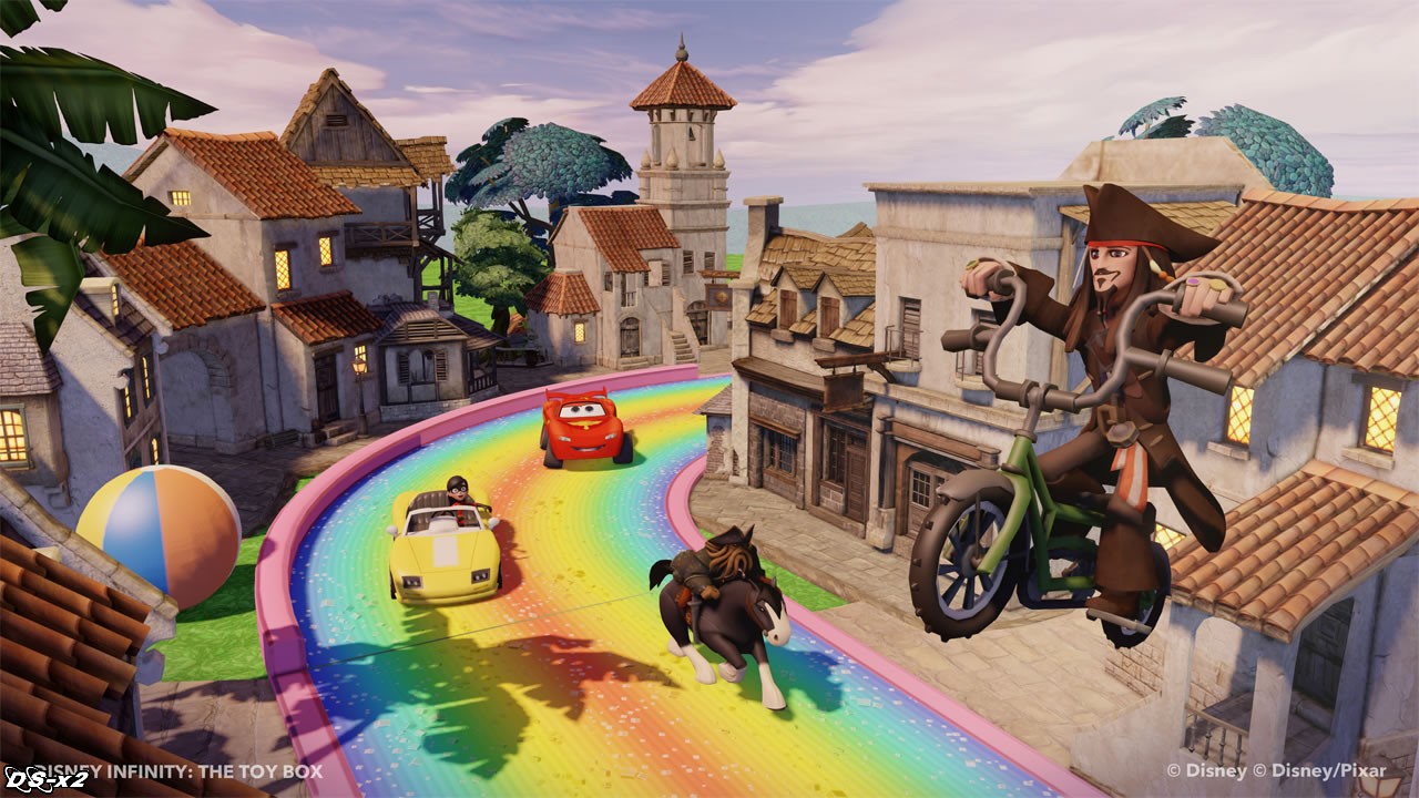 Screenshots of Disney Infinity for Wii U