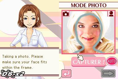Screenshots of Hair Salon for Nintendo DS