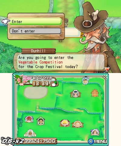 Screenshots of Harvest Moon: A New Beginning for Nintendo 3DS