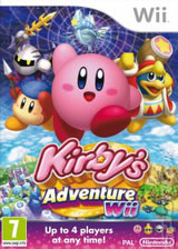 Boxart of Kirby's Adventure Wii