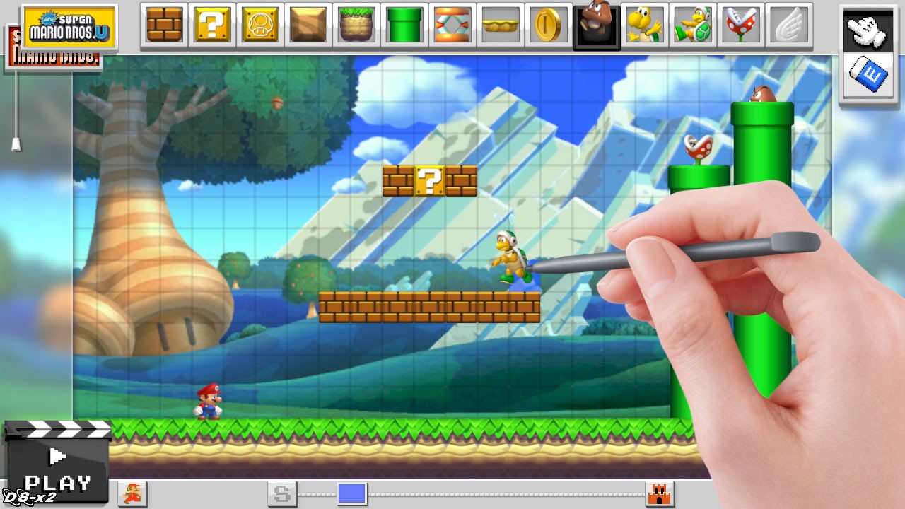 Screenshots of Mario Maker for Wii U
