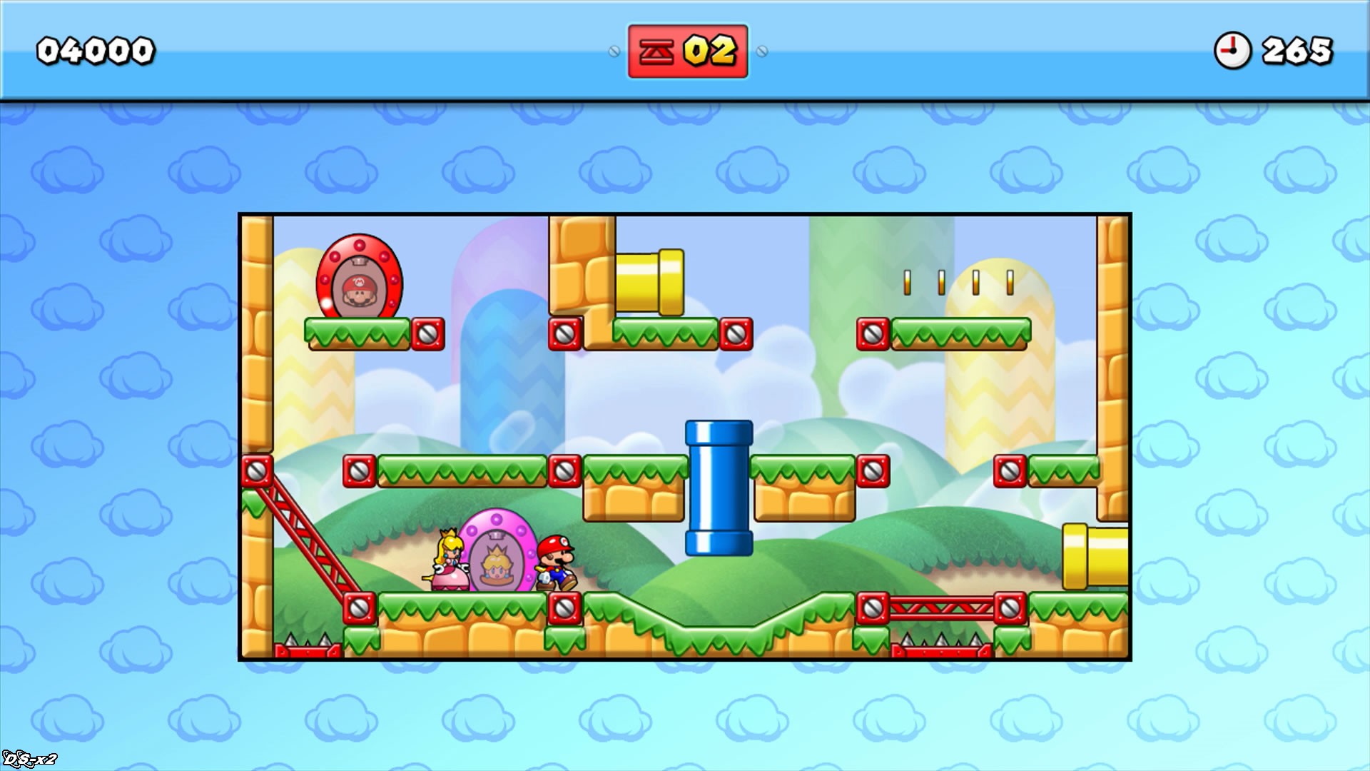 Screenshots of Mario vs Donkey Kong for Wii U