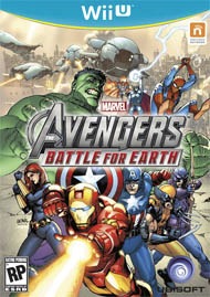 Wii U boxart for Marvel Avengers: Battle for Earth