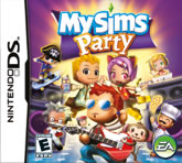 Boxart of MySims Party (Nintendo DS)