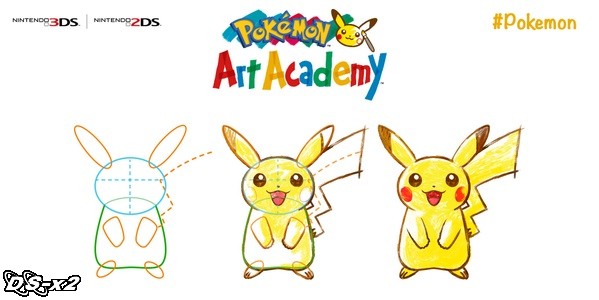 Screenshots of Pokemon Art Academy for Nintendo 3DS