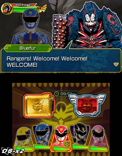 Screenshots of Power Rangers Megaforce for Nintendo 3DS