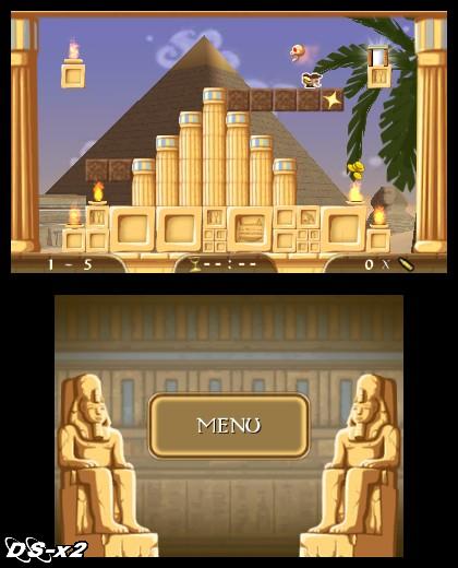 Screenshots of Pyramids for 3DS eShop