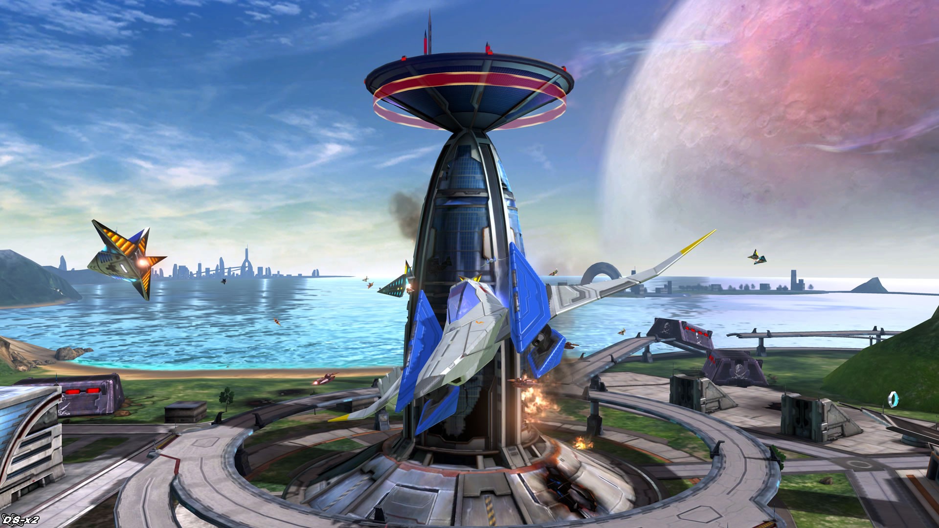 Screenshots of Star Fox Zero for Wii U