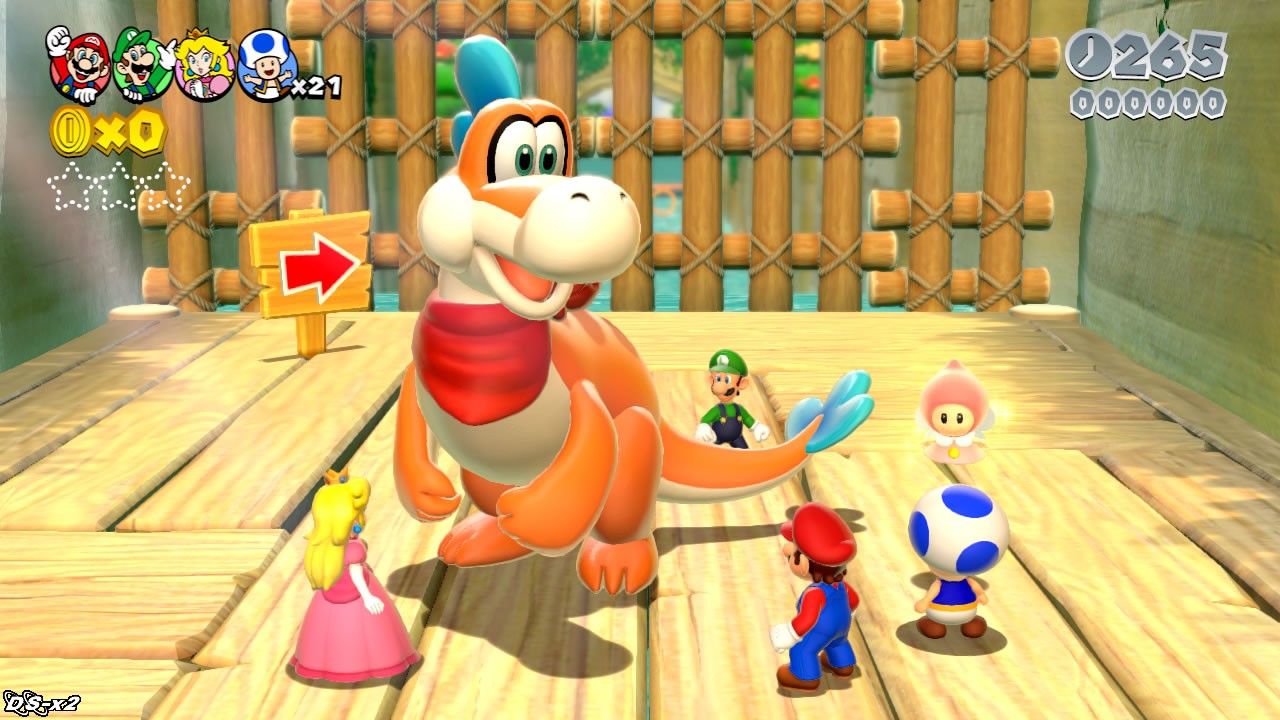 Screenshots of Super Mario 3DWorld for Wii U