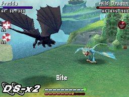 Screenshots of How To Train Your Dragon for Nintendo DS
