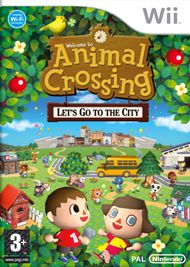 Boxart of Animal Crossing: Let's Go to the City (or: City Folk) (Wii)
