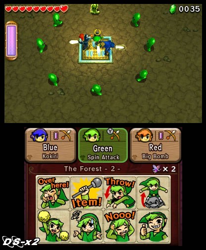 Screenshots of The Legend of Zelda: Triforce Heroes for Nintendo 3DS