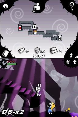 Screenshots of Alice in Wonderland for Nintendo DS