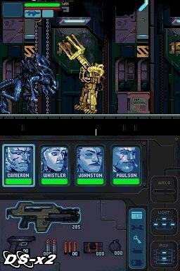 Screenshots of Aliens: Infestation for Nintendo DS