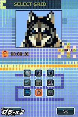Screenshots of Animal Color Cross for DSiWare