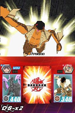 Screenshots of Bakugan: Battle Brawlers for Nintendo DS