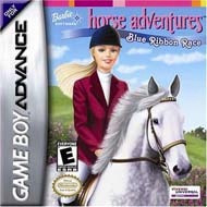 Boxart of Barbie's Horse Adventure: Blue Ribbon Race (Game Boy Advance)