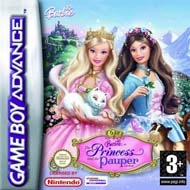 Boxart of Barbie as the Princess and the Pauper (Game Boy Advance)