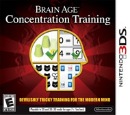 Boxart of Brain Age: Concentration Training (Nintendo 3DS)