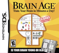 Boxart of Brain Age: Train Your Brain in Minutes a Day (Nintendo DS)