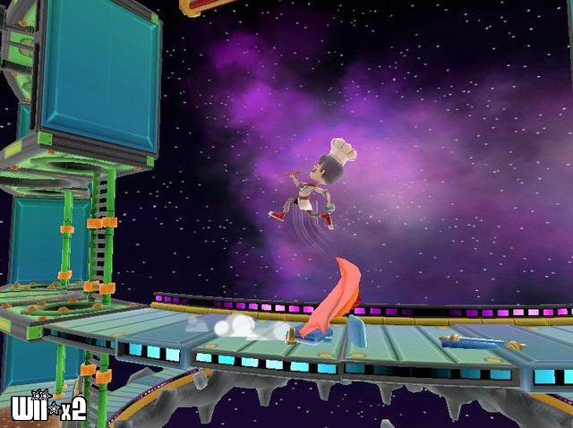 Screenshots of BurgerTime World for WiiWare