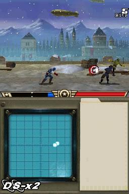 Screenshots of Captain America, Super Soldier for Nintendo DS