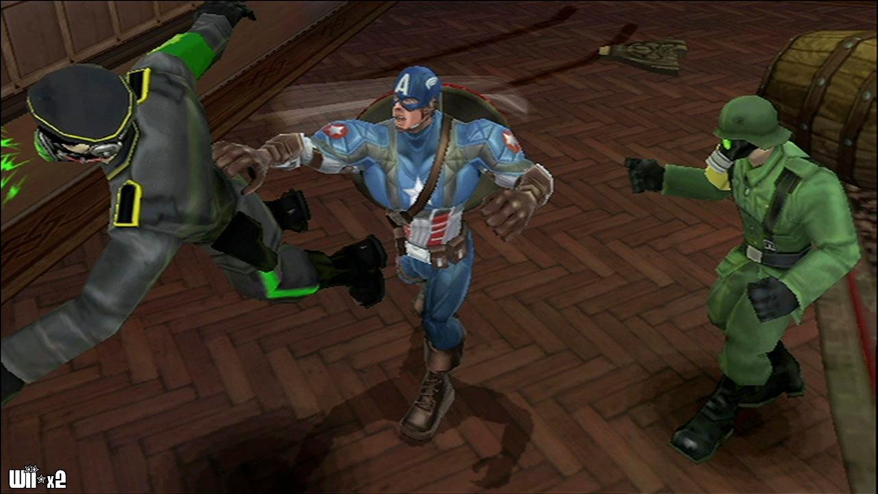 Screenshots of Captain America, Super Soldier for Wii