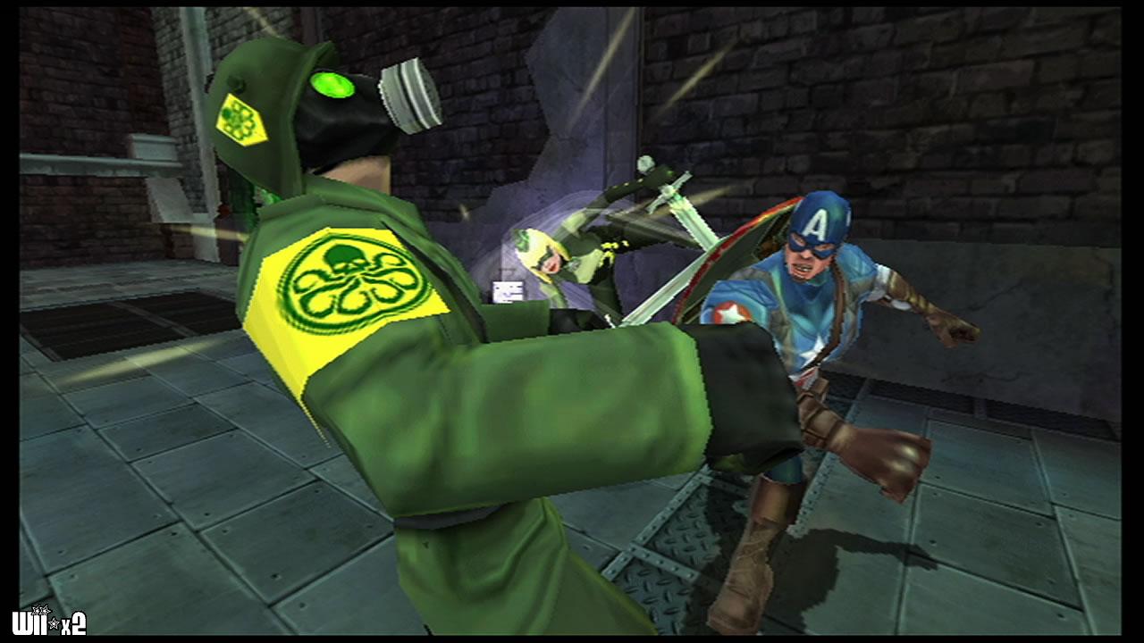 Screenshots of Captain America, Super Soldier for Wii