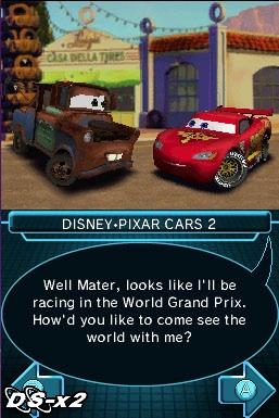 Screenshots of Cars 2: The Video Game for Nintendo DS