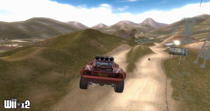 Screenshots of Cars Race-O-Rama for Wii