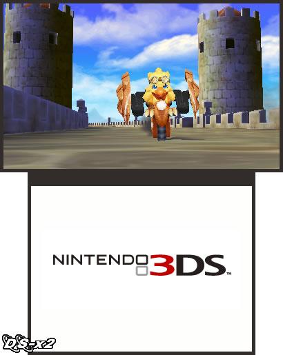 Screenshots of Chocobo Racing 3D for Nintendo 3DS