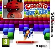 Boxart of Cocoto Alien Brick Breaker