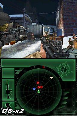 Screenshots of Call of Duty: Modern Warfare: Mobilized for Nintendo DS