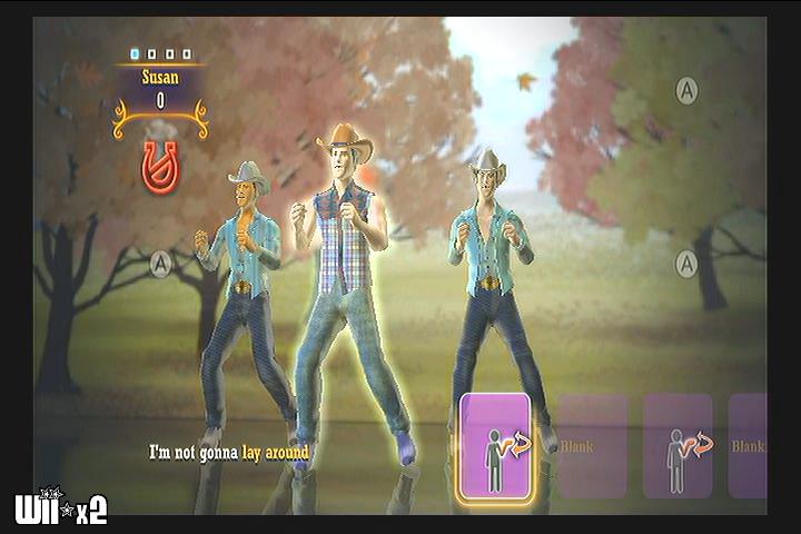 Screenshots of Country Dance 2 for Wii