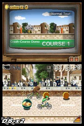 Screenshots of Crash-Course Domo for DSiWare