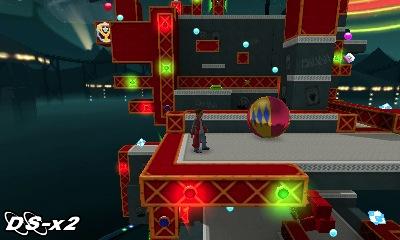 Screenshots of CRUSH3D for Nintendo 3DS