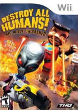 Boxart of Destroy All Humans! Big Willy Unleashed (Wii)