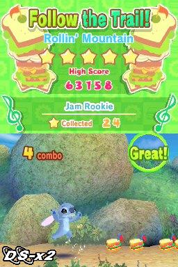 Screenshots of Disney Stitch Jam for Nintendo DS