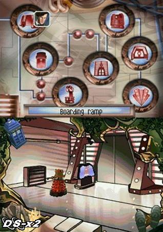 Screenshots of Doctor Who: Evacuation Earth for Nintendo DS