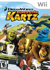 Boxart of DreamWorks Super Star Kartz (Wii)