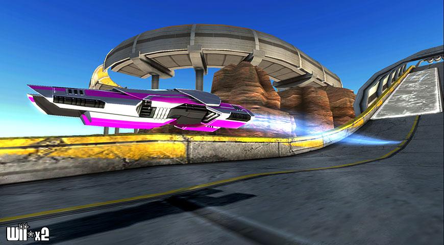 Screenshots of FAST Racing League for WiiWare