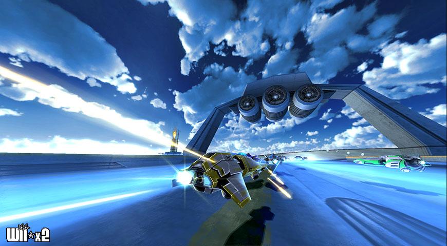 Screenshots of FAST Racing League for WiiWare