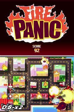 Screenshots of Fire Panic for DSiWare