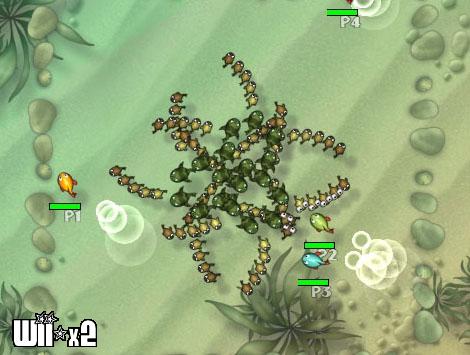 Screenshots of Fishie Fishie for WiiWare