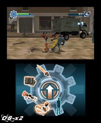 Screenshots of Generator Rex: Agent of Providence for Nintendo 3DS