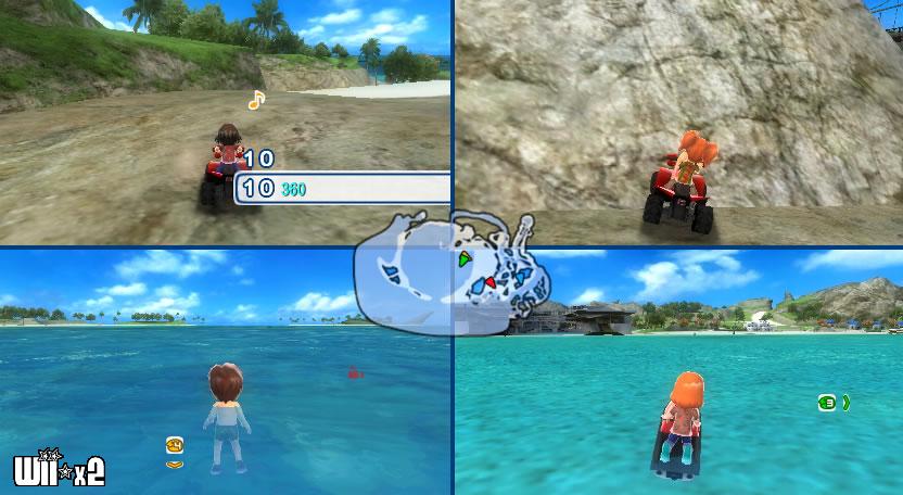 Screenshots of Go Vacation! for Wii